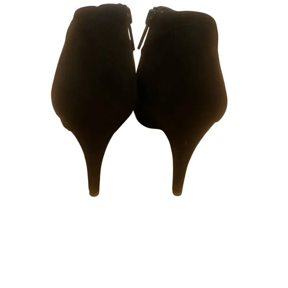 Impo Rose embroidered bootie heels size 6.5